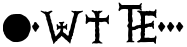 "Your Text" rendered in the PR Viking Alternates font