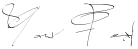 "Your Text" rendered in the PWsignaturefont font