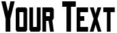 "Your Text" rendered in the QuarterbackCondensed font