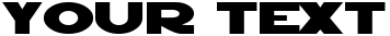 "Your Text" rendered in the RedFive font