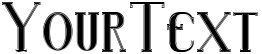 "Your Text" rendered in the Senandung Malam College font