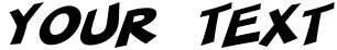 "Your Text" rendered in the SF Minced Meat font