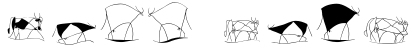 "Your Text" rendered in the TaurusCowboys font