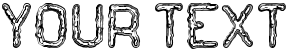 "Your Text" rendered in the Tenebrous St font