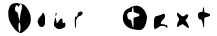 "Your Text" rendered in the !the troubles font