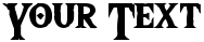 "Your Text" rendered in the The Wild Breath Of Zelda font
