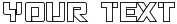 "Your Text" rendered in the Viking Squad Outline font