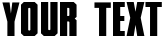 "Your Text" rendered in the XXII DONT-MESS-WITH-VIKINGS font