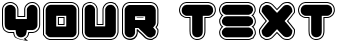 "Your Text" rendered in the Zealot College font